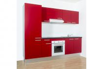 Cuisine droite type linéaire (largeur 2.5 m - Coloris au choix) (La cuisine pas chère)